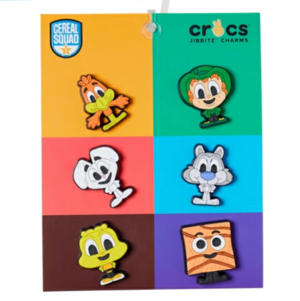 (New) Crocs Cereal Jibbitz Set